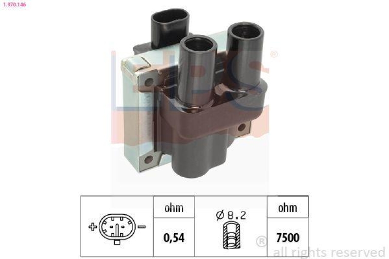 EPS Zündspule Made in Italy - OE Equivalent