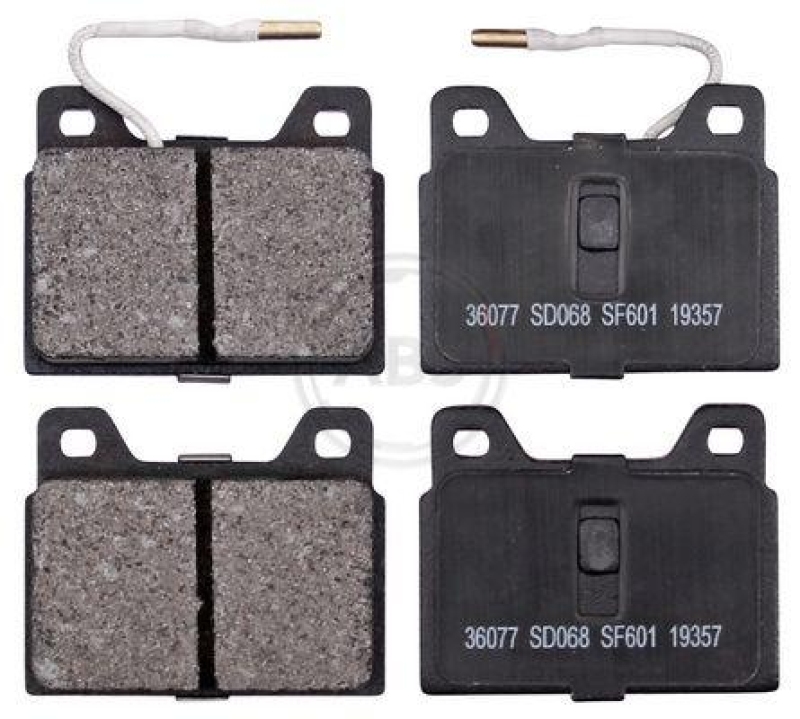 A.B.S. Bremsbelagsatz, Scheibenbremse 36077