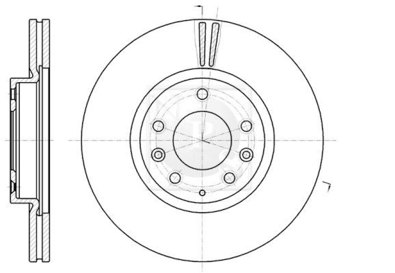 2x NPS Bremsscheibe