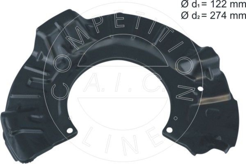 AIC Splash Panel, brake disc Original AIC Quality