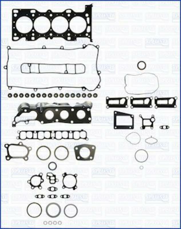AJUSA Full Gasket Set, engine MULTILAYER STEEL
