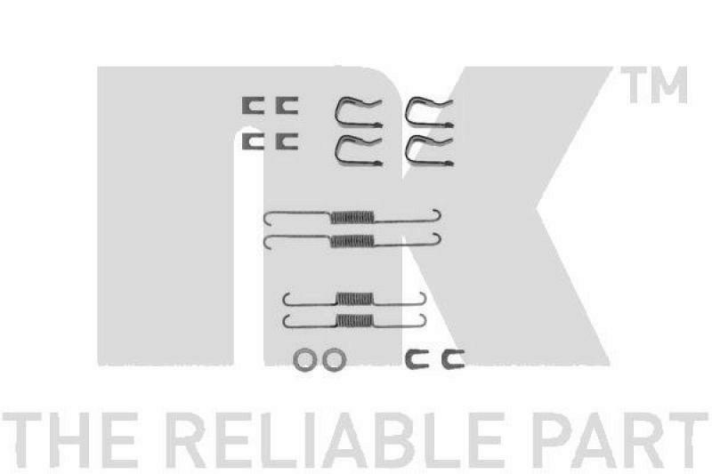 NK Zubehörsatz, Bremsbacken