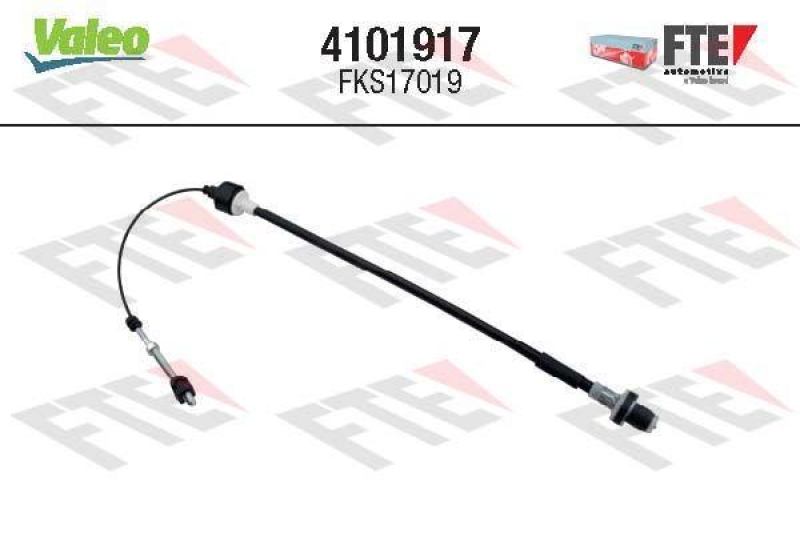 VALEO Seilzug, Kupplungsbetätigung FTE CLUTCH ACTUATION 4101917