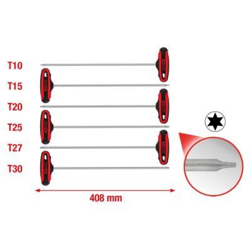 KS TOOLS Angled Screwdriver Set