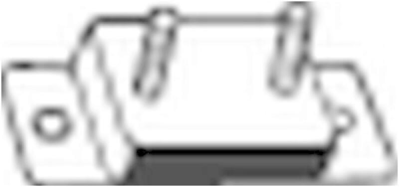 BOSAL Rubber Strip, exhaust system
