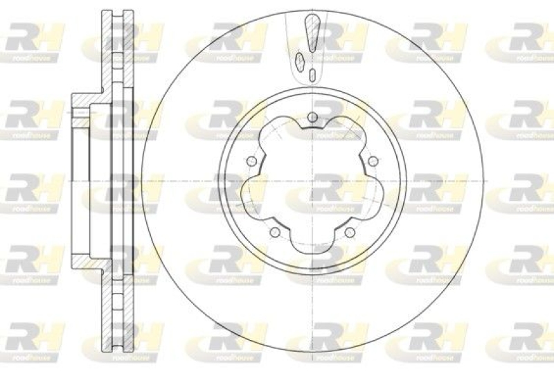 2x ROADHOUSE Bremsscheibe