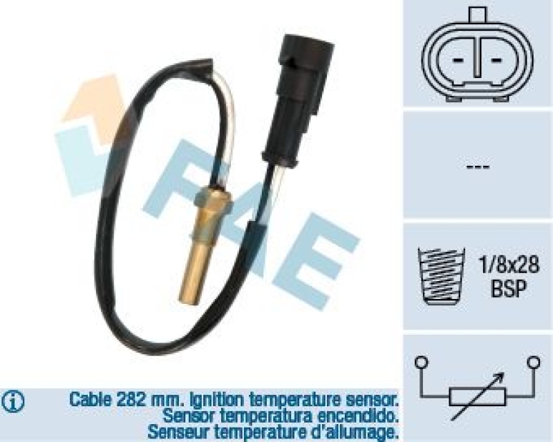 FAE Sensor, Kühlmitteltemperatur