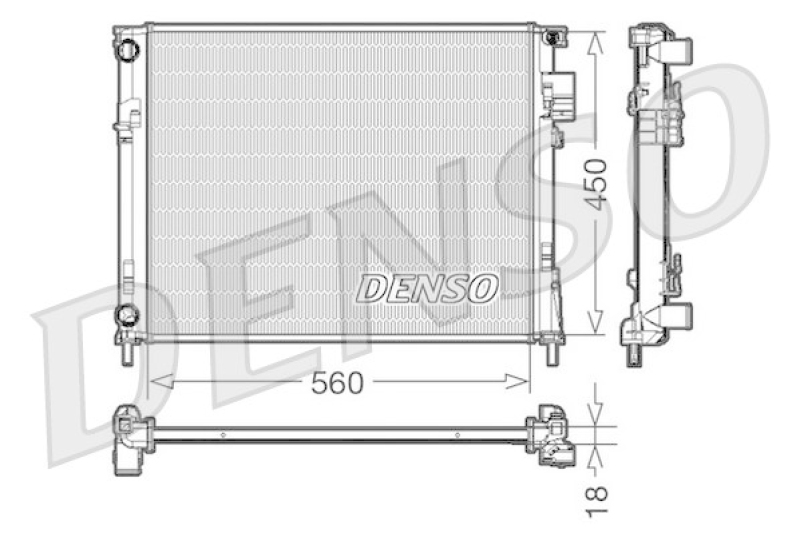 DENSO Kühler, Motorkühlung