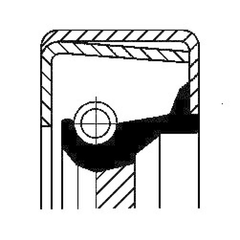 CORTECO Shaft Seal, manual transmission