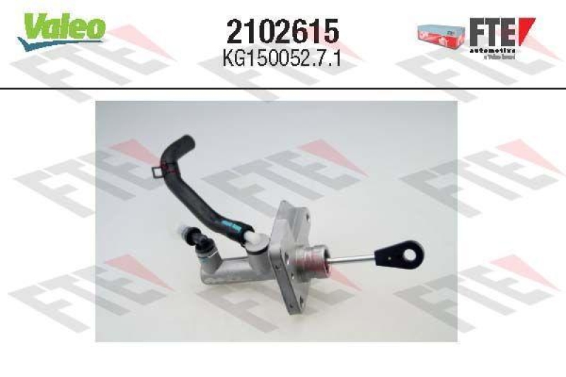 VALEO Geberzylinder, Kupplung FTE CLUTCH ACTUATION 2102615