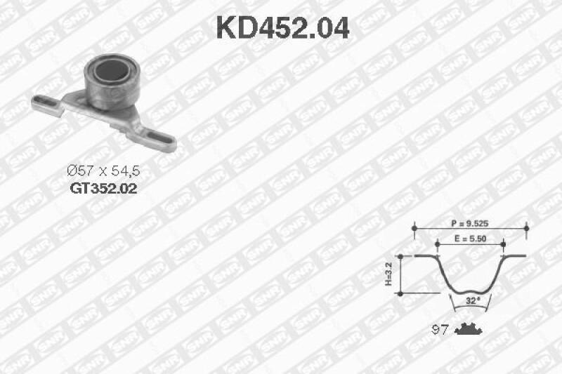 SNR Timing Belt Set