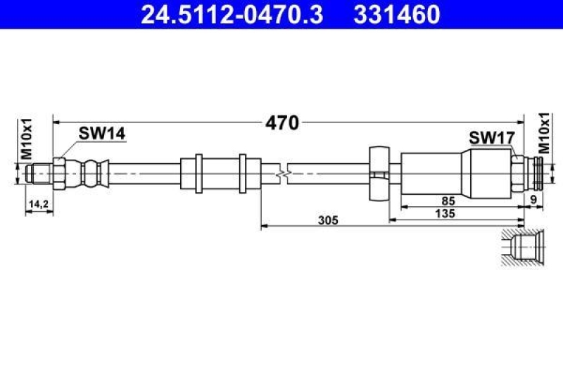 ATE Brake Hose