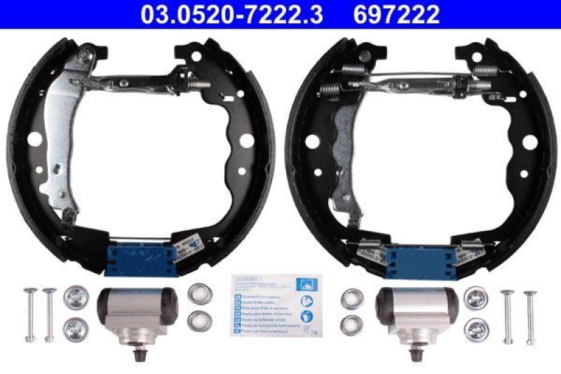 ATE Brake Shoe Set Original ATE TopKit