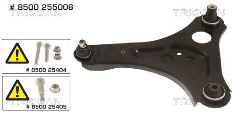TRISCAN Control Arm/Trailing Arm, wheel suspension