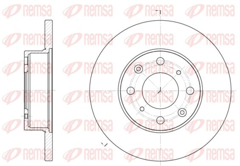 2x KAWE Brake Disc