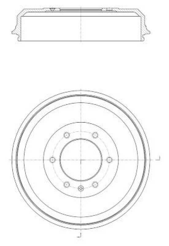 2x NPS Brake Drum