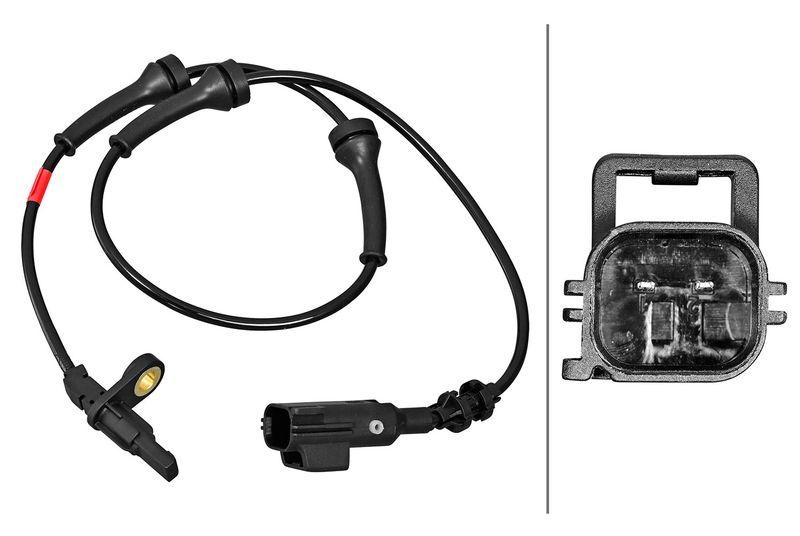 HELLA Sensor, Raddrehzahl 6PU 358 217-081