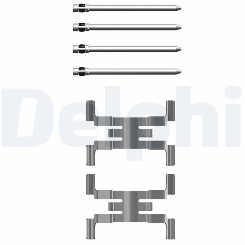 DELPHI Zubeh&ouml;rsatz, Scheibenbremsbelag LX0751