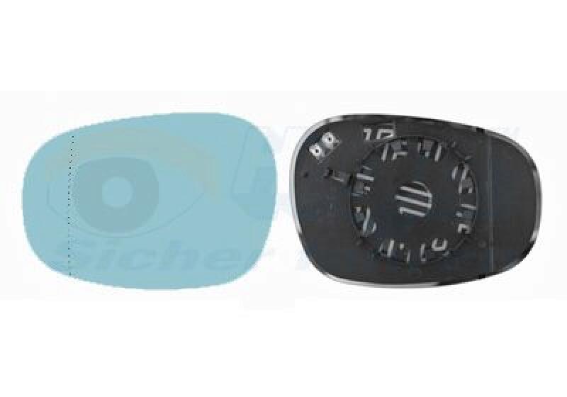 VAN WEZEL Spiegelglas, Au&szlig;enspiegel * HAGUS * 667837