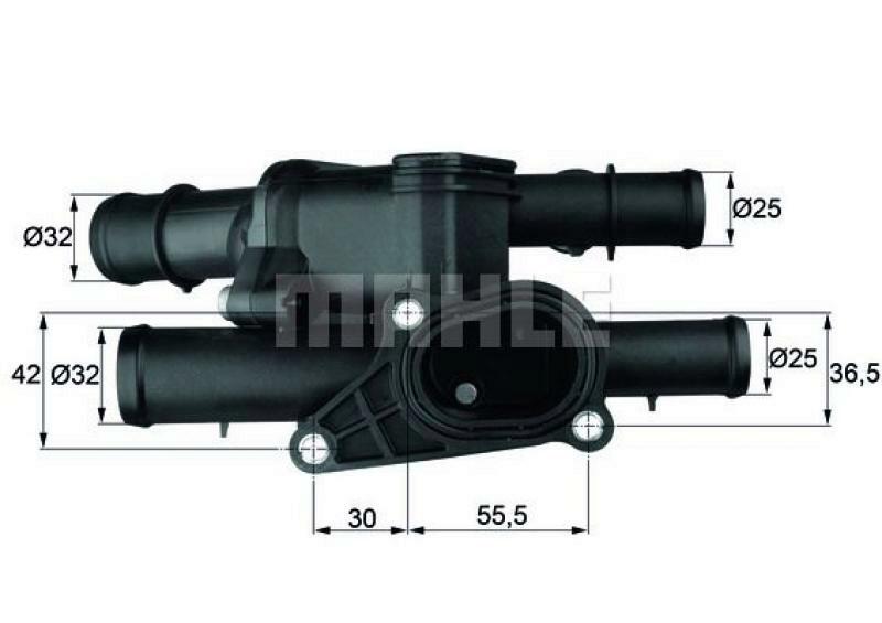 MAHLE Thermostat, coolant