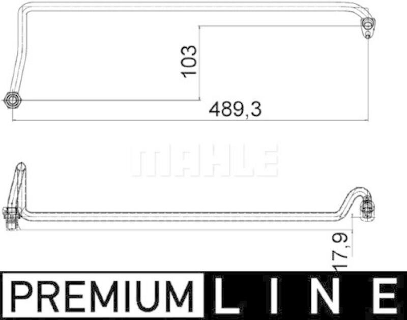 MAHLE Ölschlauch BEHR *** PREMIUM LINE ***