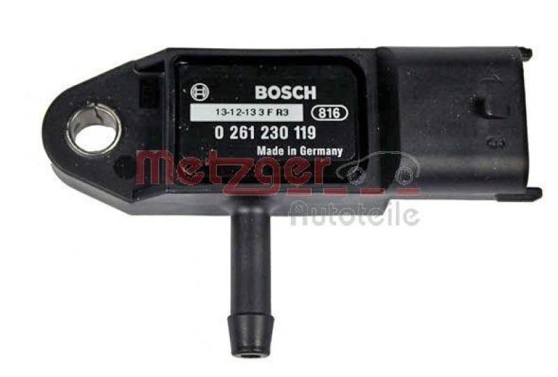 METZGER Sensor, intake manifold pressure OE-part