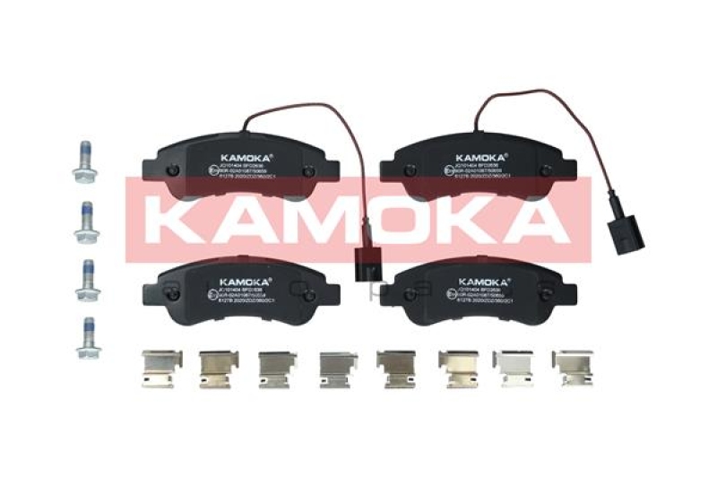 KAMOKA Bremsbelagsatz, Scheibenbremse JQ101404