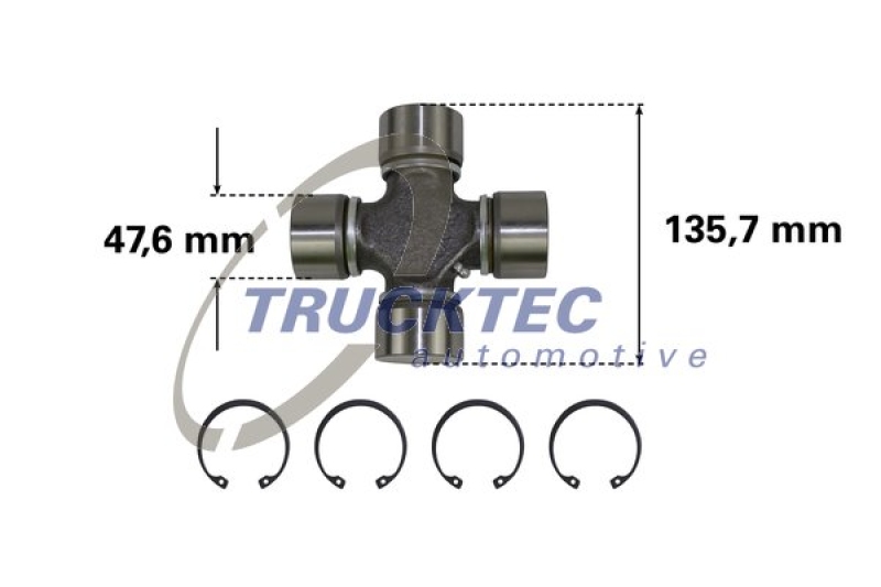 TRUCKTEC AUTOMOTIVE Gelenk, Längswelle