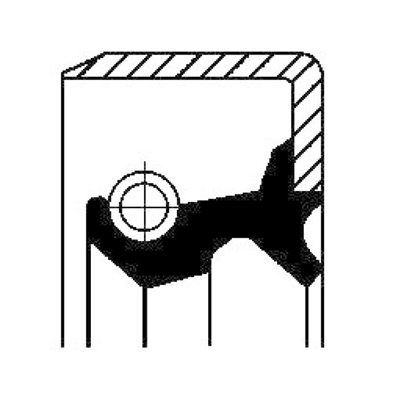 CORTECO Shaft Seal, differential