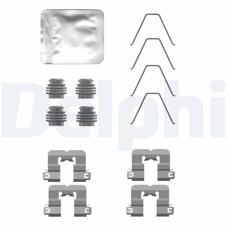 DELPHI Zubeh&ouml;rsatz, Scheibenbremsbelag