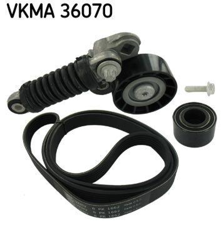 SKF V-Ribbed Belt Set
