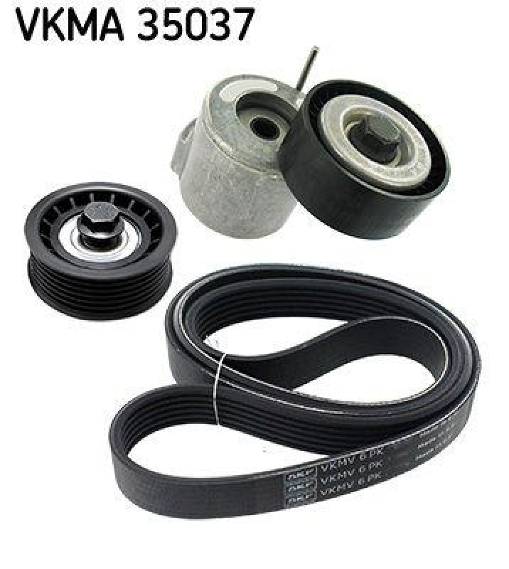 SKF V-Ribbed Belt Set