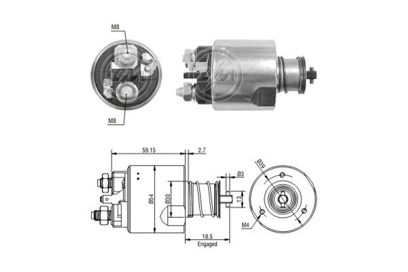 ERA Magnetschalter für Starter / Anlasser