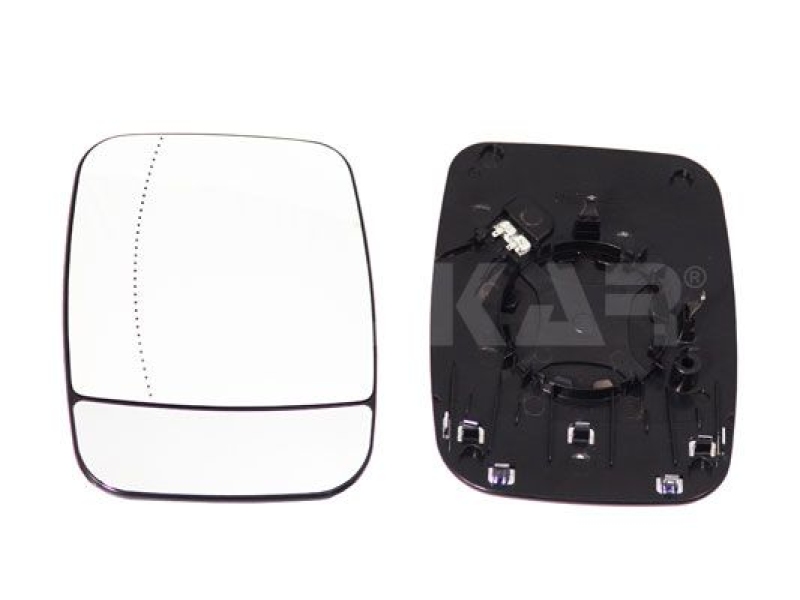 SPIEGELGLAS + HALTER links passend f&uuml;r FIAT TALENTO Autobus (296_) 6/2016- 6471645