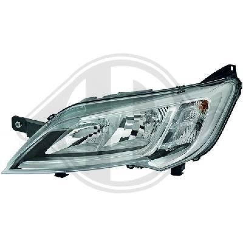 1x Diederichs Hauptscheinwerfer H7 Links passend für Fiat Ducato Peugeot Citroen
