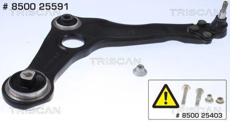 TRISCAN Querlenker Lenker Radaufh&auml;ngung