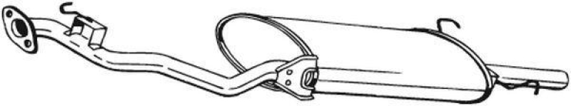 BOSAL Endschalldämpfer