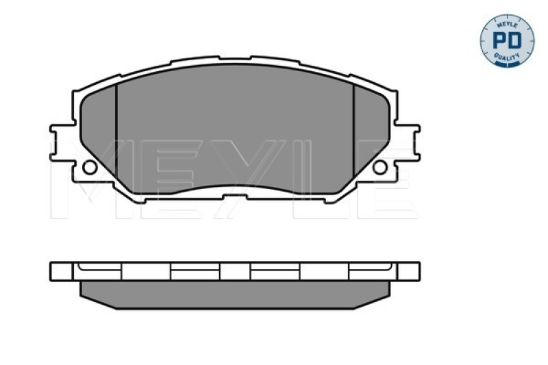 MEYLE Bremsbelagsatz, Scheibenbremse MEYLE-PD: Advanced performance and design.