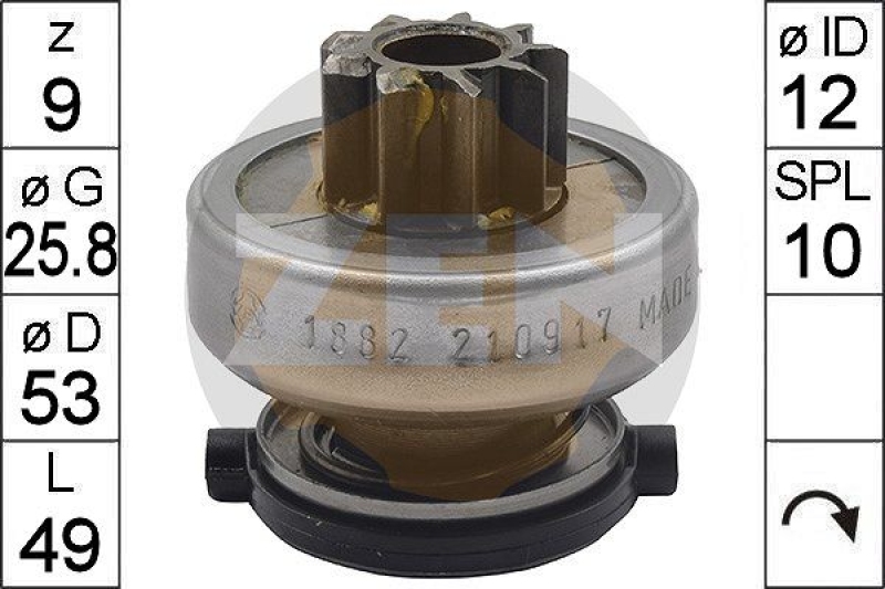 ERA Freilaufgetriebe, Starter