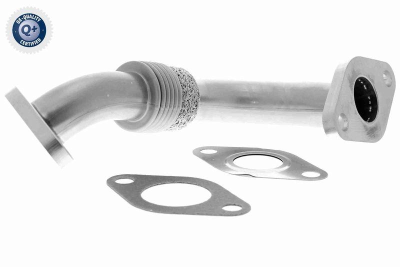 VEMO Pipe, EGR valve Q+, original equipment manufacturer quality