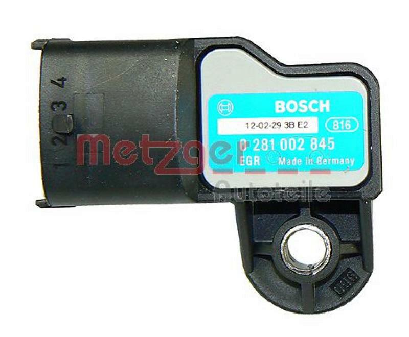 METZGER Sensor, Abgasdruck ORIGINAL ERSATZTEIL