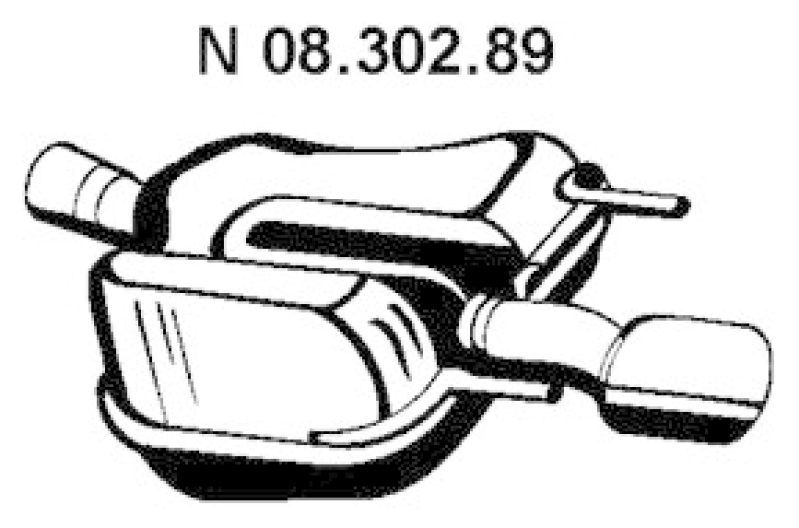 EBERSPÄCHER Rear Muffler