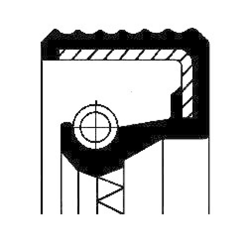 CORTECO Wellendichtring, Differential