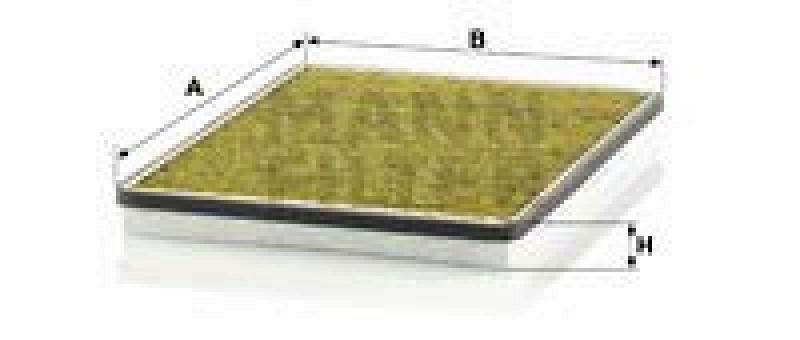 MANN-FILTER Filter, interior air FreciousPlus