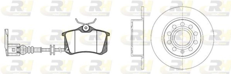 ROADHOUSE Bremsensatz, Scheibenbremse Dual Kit