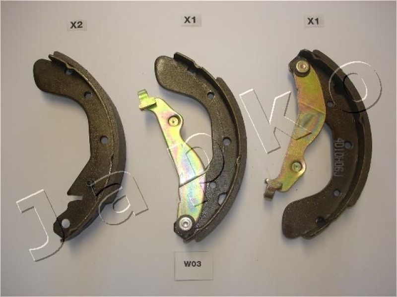 JAPKO Brake Shoe Set