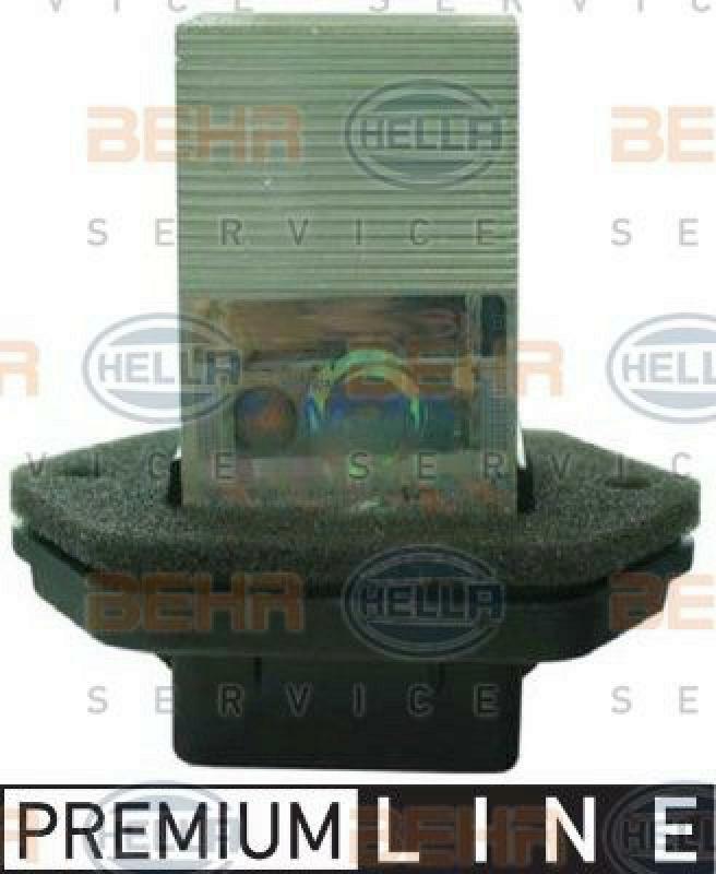 HELLA Regulator, passenger compartment fan BEHR HELLA SERVICE *** PREMIUM LINE ***