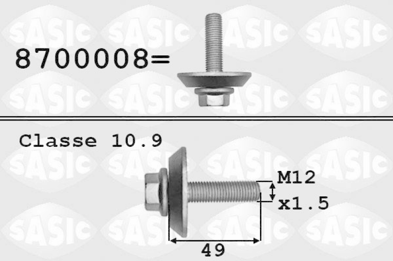 SASIC Pulley Bolt