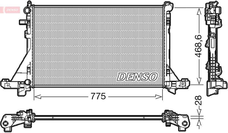 DENSO Kühler, Motorkühlung