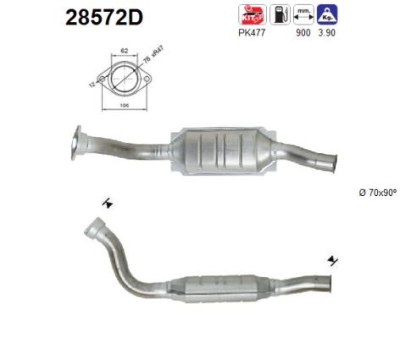 AS Katalysator 28572D
